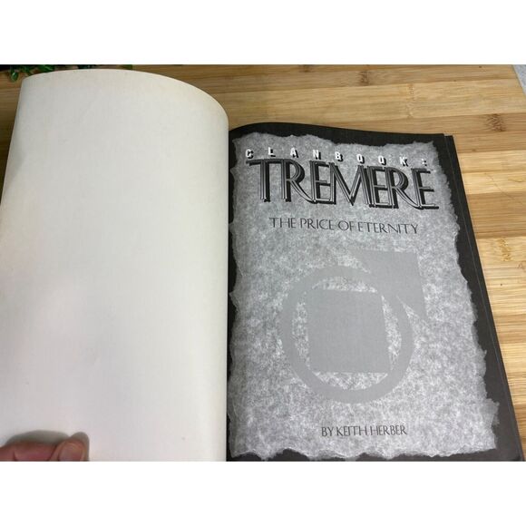 Vampire The Masquerade, Clanbook: Tremere, RPG Sourcebook, WW 2057 1994 - Picture 4 of 13